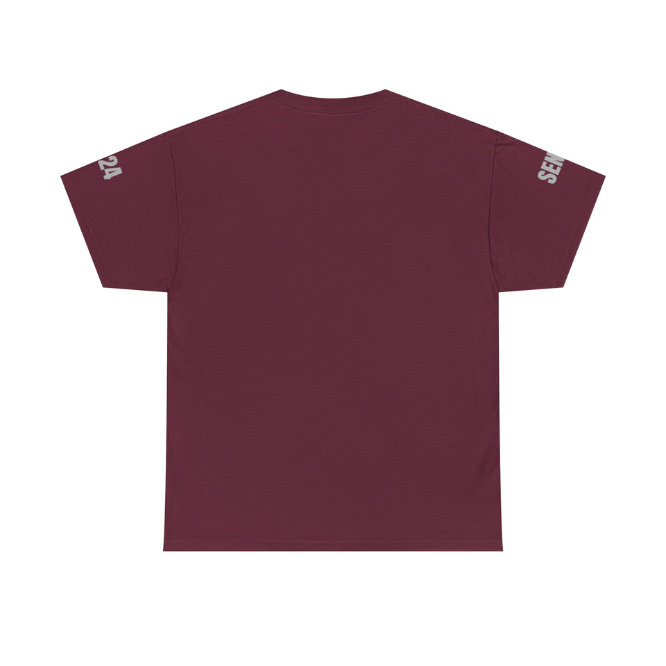 NCCU Senior Unisex Heavy Cotton Tee