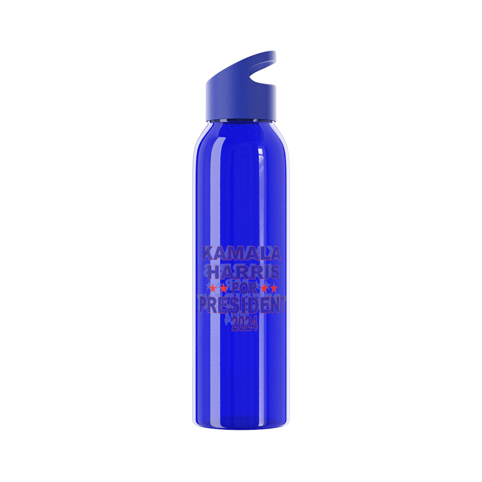 Kamala Harris for President Sky Water Bottle