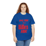 New York Giants Football Unisex Heavy Cotton Tee