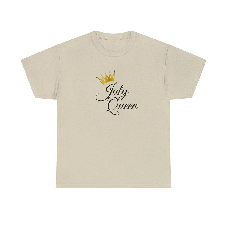 July Queen Unisex Heavy Cotton Tee