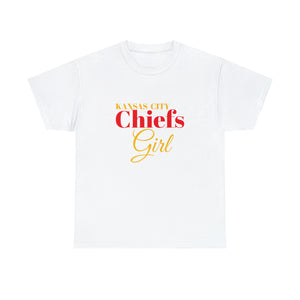 Kansas City Chiefs Girl Unisex Heavy Cotton Tee