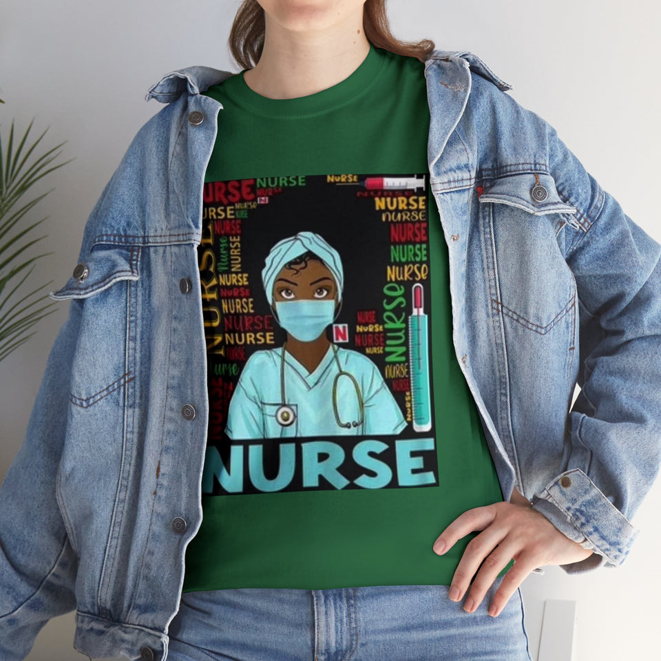 Black Nurse Cotton Tee