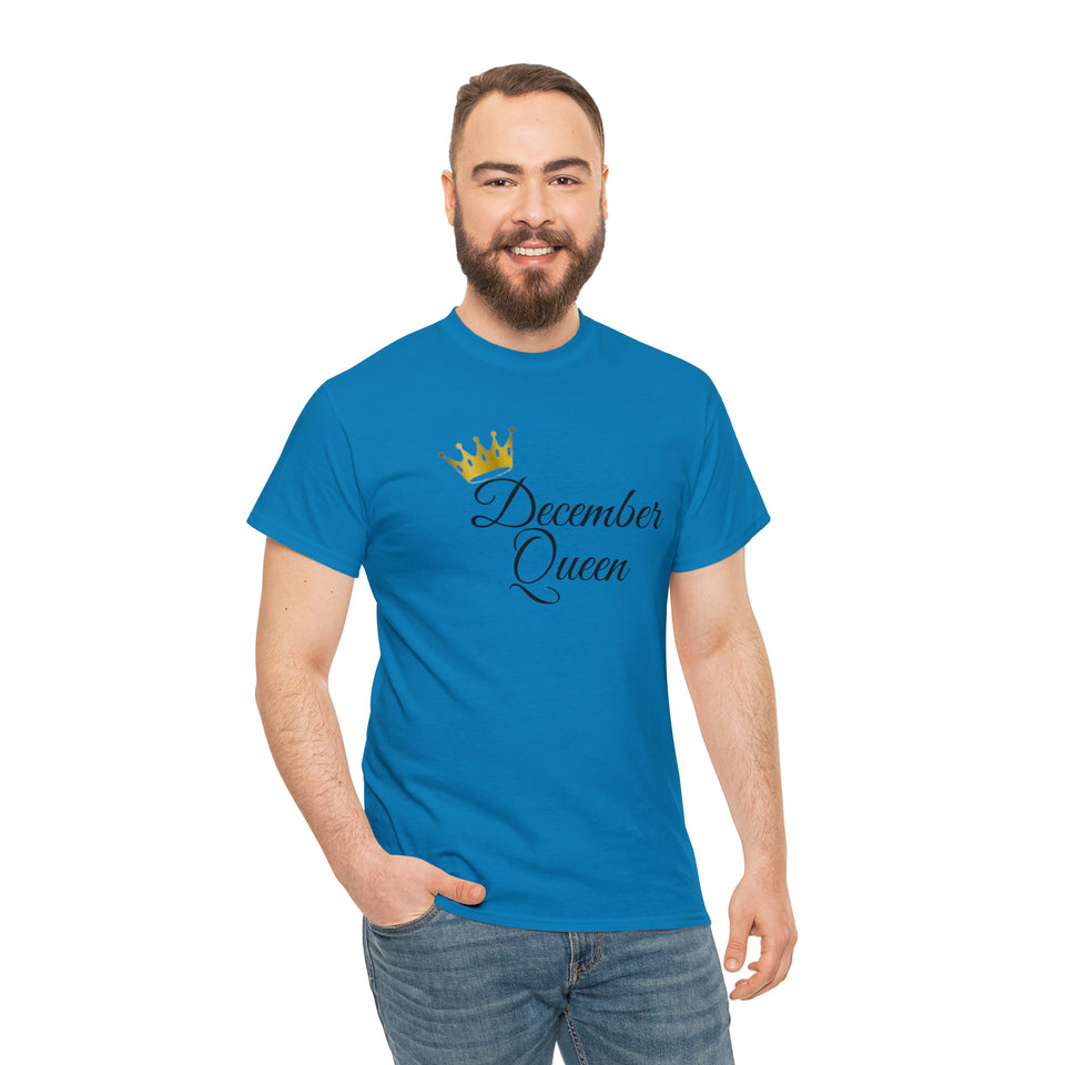 December Queen Unisex Heavy Cotton Tee