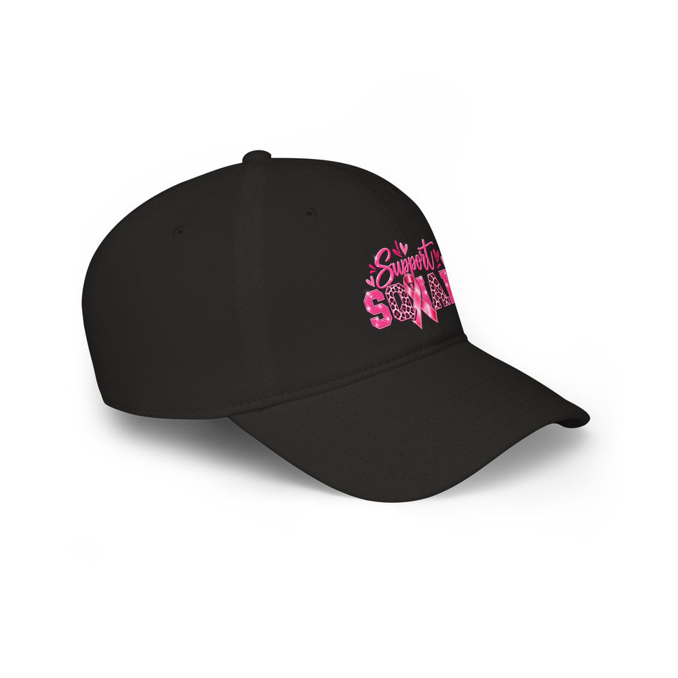 Support Squad Breast Cancer Awareness Low Profile Baseball Cap