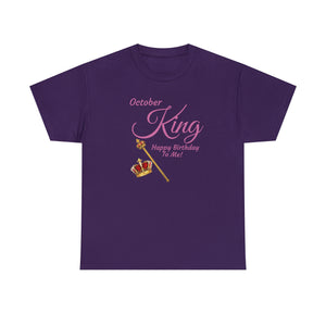 October King Unisex Heavy Cotton Tee