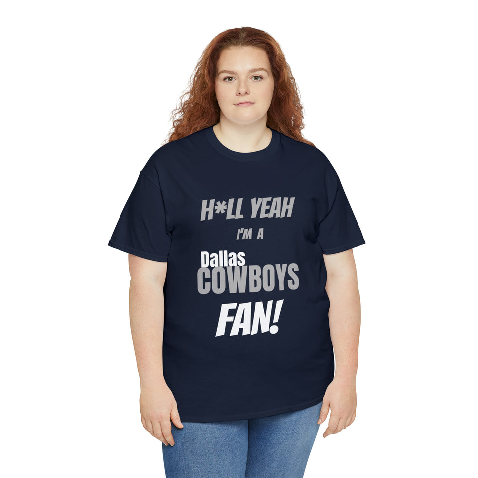 Dallas Cowboys Football Unisex Heavy Cotton Tee