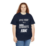 Dallas Cowboys Football Unisex Heavy Cotton Tee