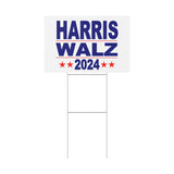 Harris Walz 2024 Plastic Yard Sign