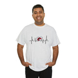 Winston Salem State University Heartbeat Unisex Heavy Cotton Tee