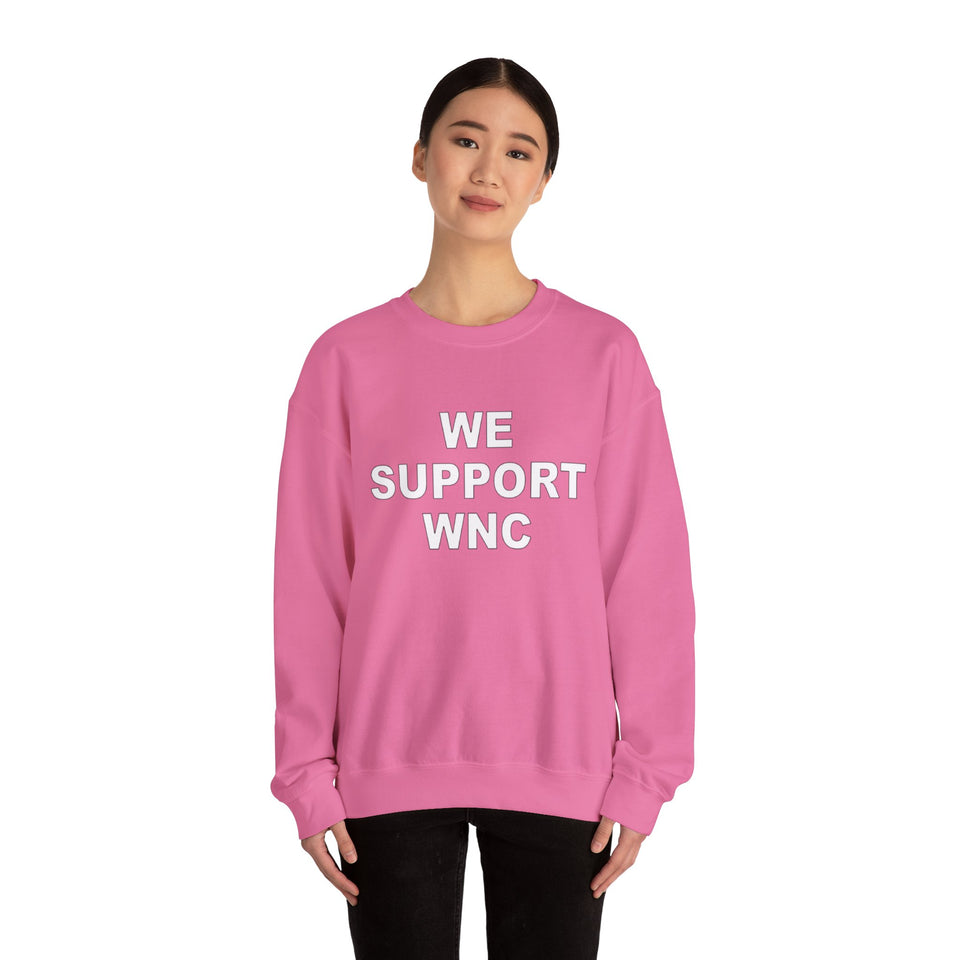 We Support WNC Unisex Heavy Blend™ Crewneck Sweatshirt