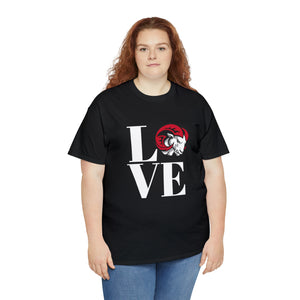 LOVE WSSU Unisex Heavy Cotton Tee