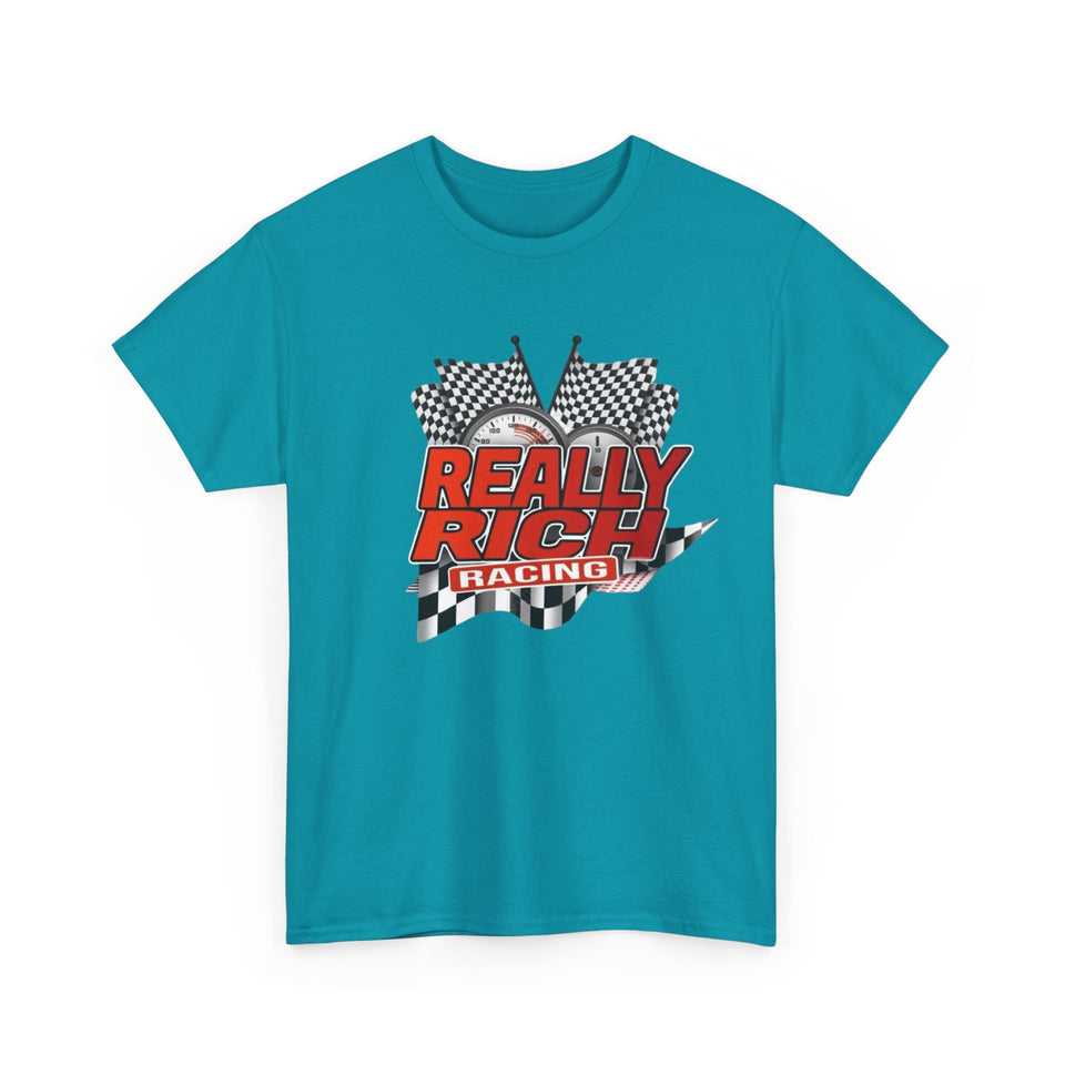 Really Rich Racing (Red) Unisex Heavy Cotton Tee