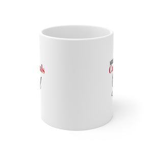 Arizona Cardinals Girl Ceramic Mug 11oz