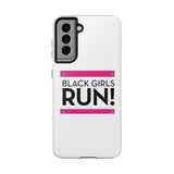 Black Girls Run Tough Phone Cases