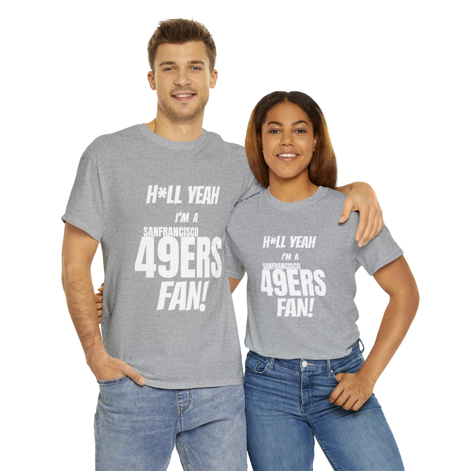 San Francisco Football Unisex Heavy Cotton Tee