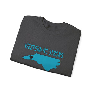 Western NC Strong Unisex Heavy Blend™ Crewneck Sweatshirt