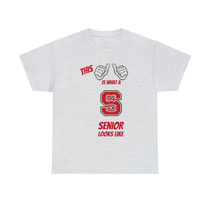 This Is What A NC State Senior Looks Like Unisex Heavy Cotton Tee