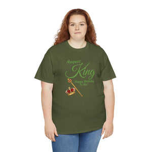 August King Unisex Heavy Cotton Tee