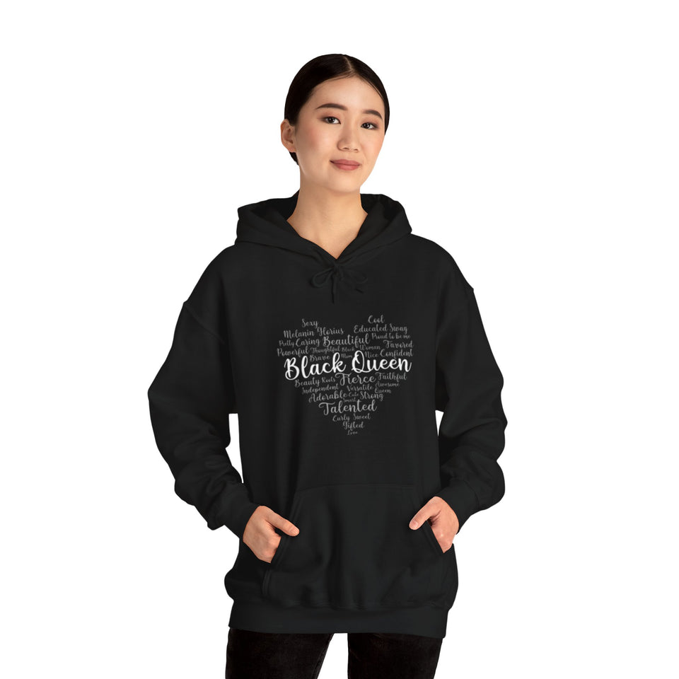 Black Queen Hooded Sweatshirt