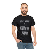 Las Vegas Raiders Football Unisex Heavy Cotton Tee