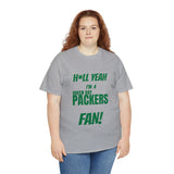 Green Bay Packers Football Unisex Heavy Cotton Tee