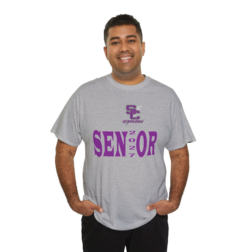 Stuart Cramer HS Senior 2027 Unisex Heavy Cotton Tee