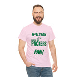Green Bay Packers Football Unisex Heavy Cotton Tee