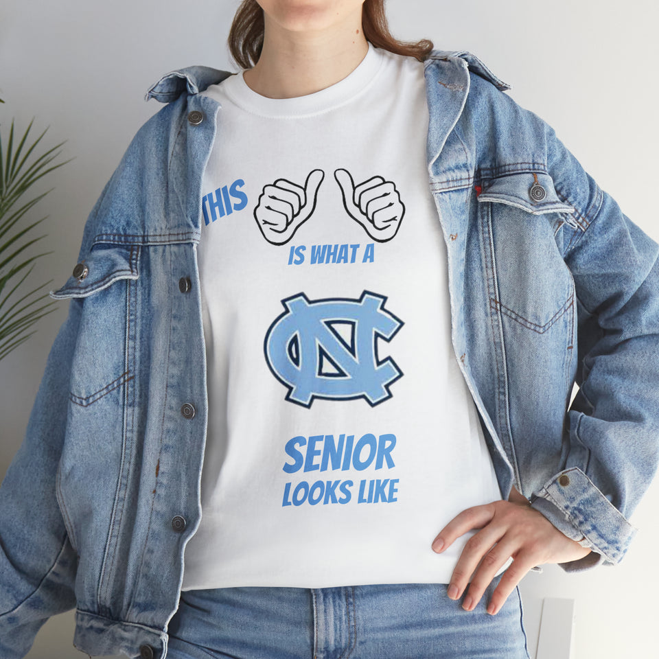 This Is What A Chapel Hill Senior Looks Like Unisex Heavy Cotton Tee