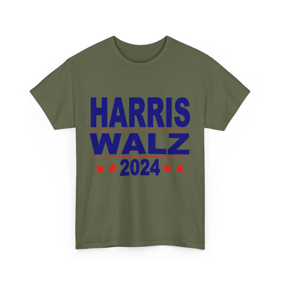 Harris Walz 2024 Unisex Heavy Cotton Tee
