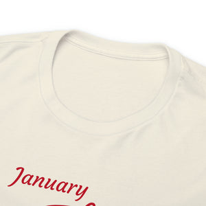 January King Unisex Heavy Cotton Tee