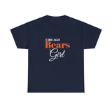 Chicago Bears Girl Unisex Heavy Cotton Tee