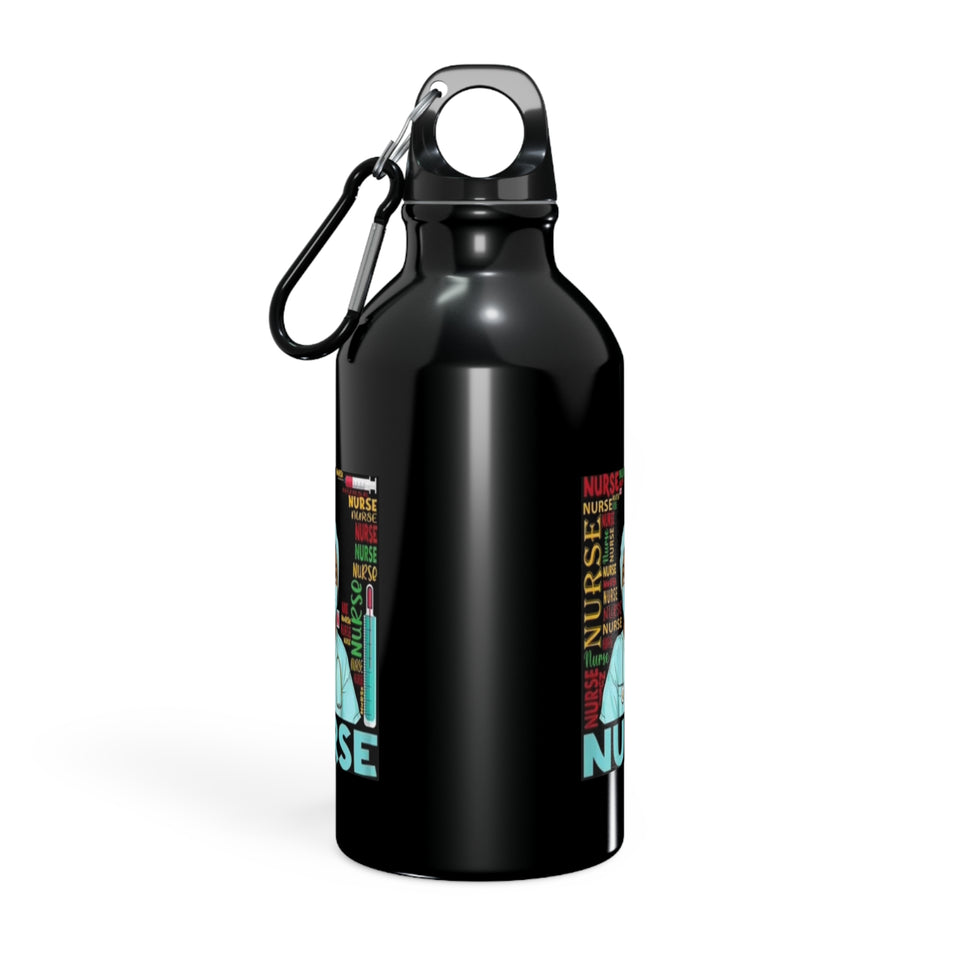 Black Nurse Sport Bottle
