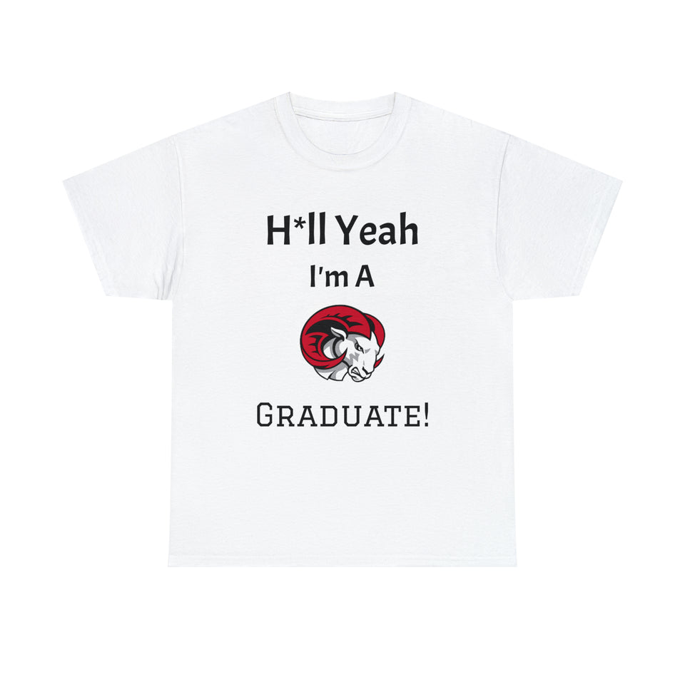 H*ll Yeah! WSSU Grad Unisex Heavy Cotton Tee