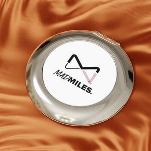 Mad Miles Logo Compact Travel Mirror