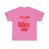 New York Giants Football Unisex Heavy Cotton Tee