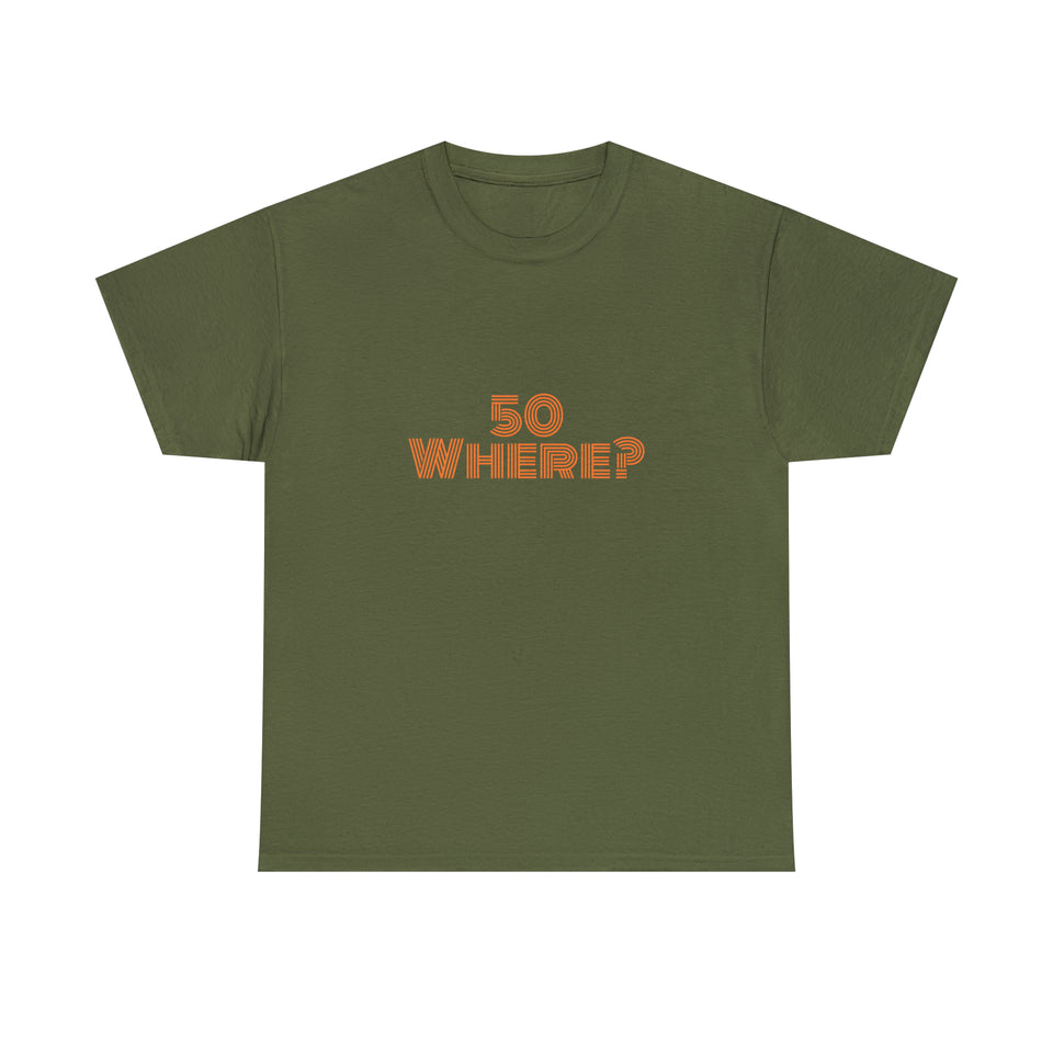 Fifty Unisex Heavy Cotton Tee