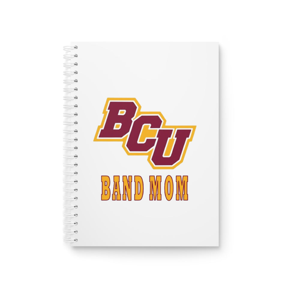 Bethune-Cookman Band Mom Spiral Notebook