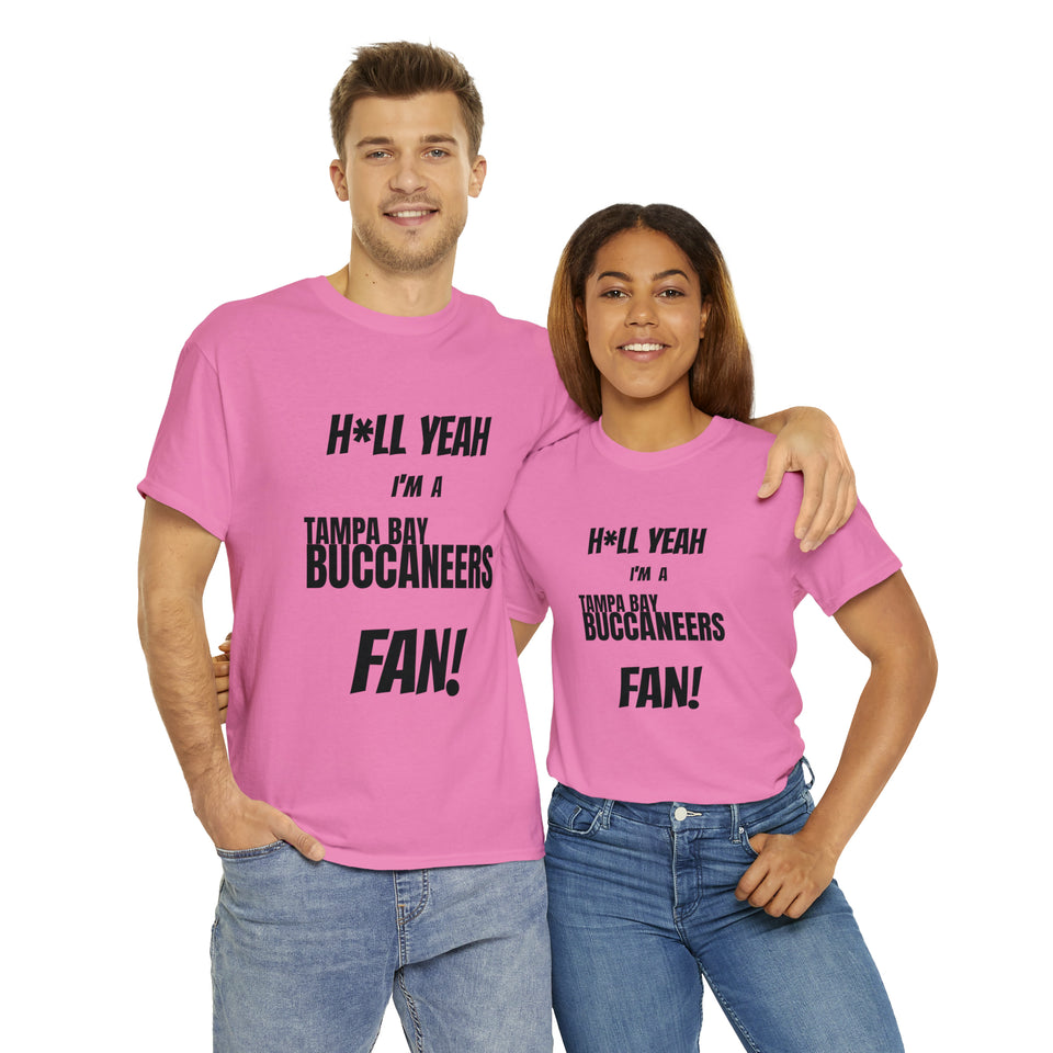 Tampa Bay Buccaneers Football Unisex Heavy Cotton Tee
