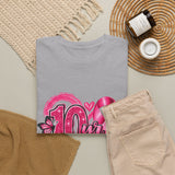 10 Yr Survivor Breast Cancer Awareness Unisex Heavy Cotton Tee