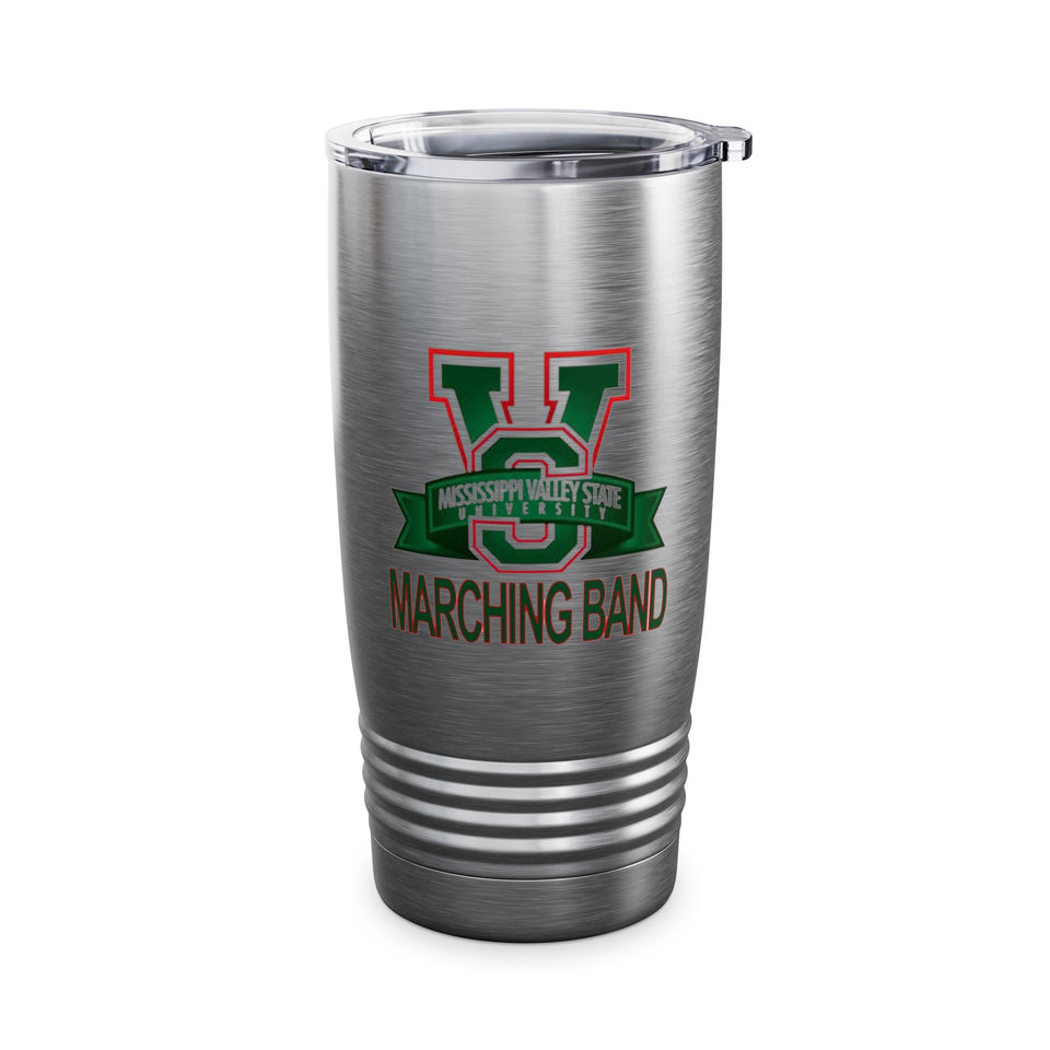 Mississippi Valley State Marching Band Ringneck Tumbler, 20oz