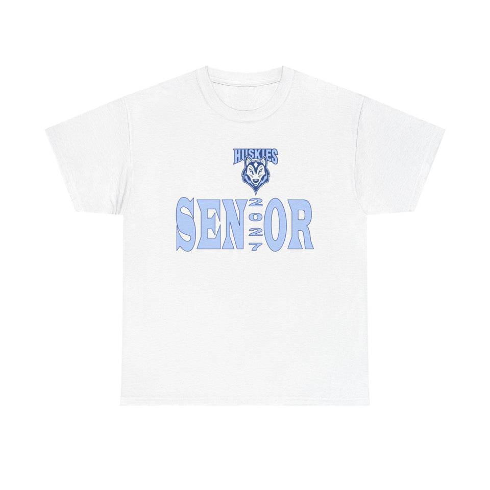 Hunter Huss HS Senior 2027 Unisex Heavy Cotton Tee