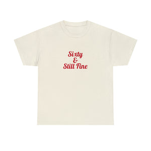 Sixty Unisex Heavy Cotton Tee