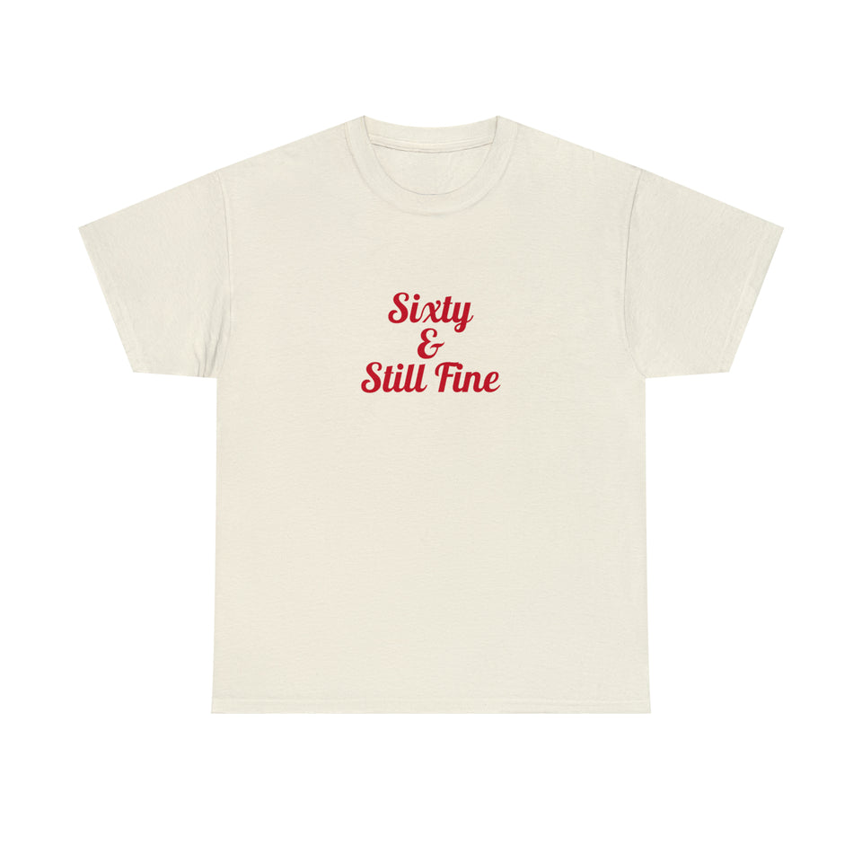 Sixty Unisex Heavy Cotton Tee