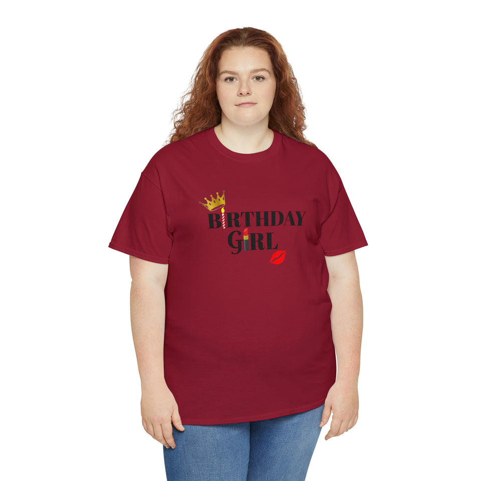 Birthday Girl Unisex Heavy Cotton Tee