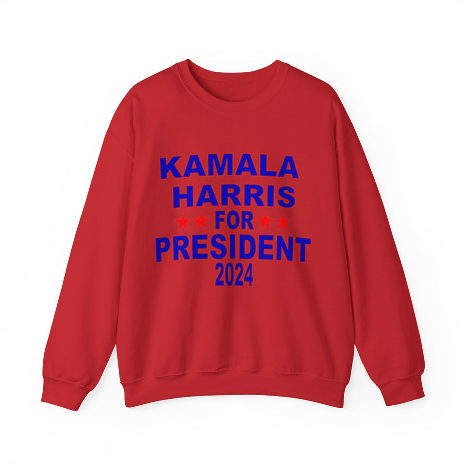 Kamala Harris for President Unisex Heavy Blend™ Crewneck Sweatshirt