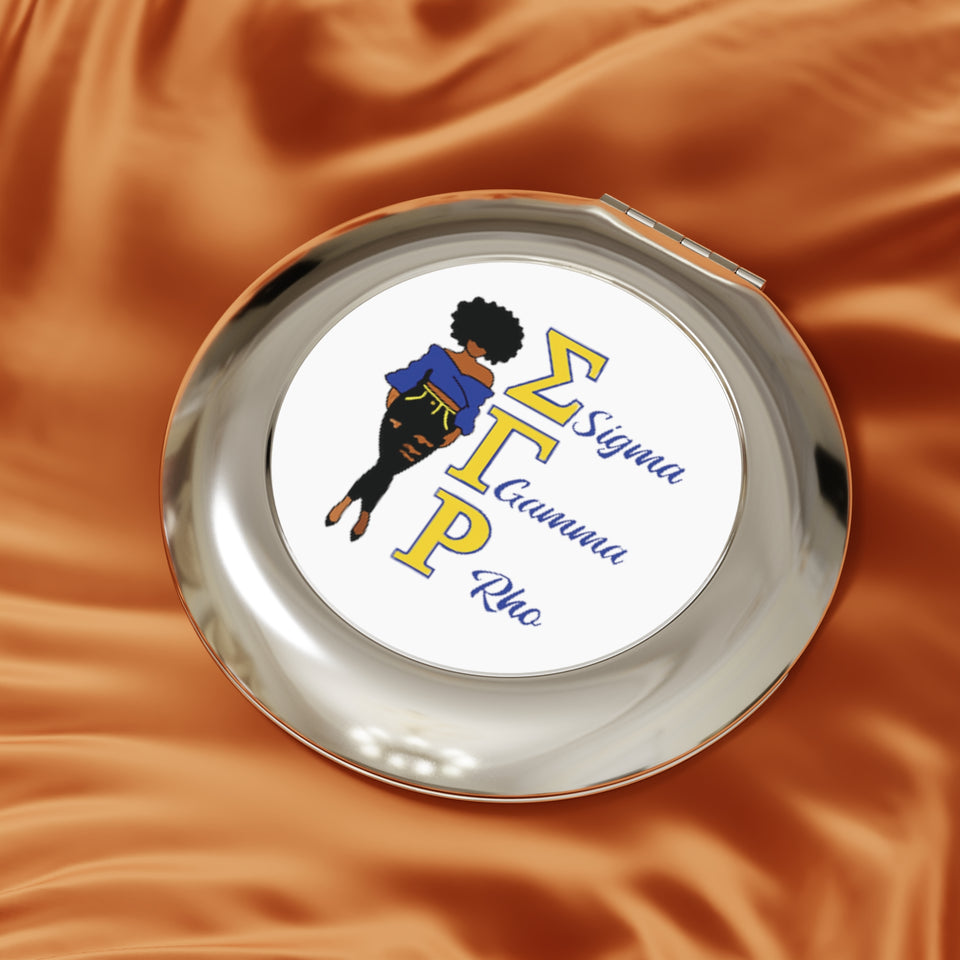 Sigma Gamma Rho Compact Travel Mirror