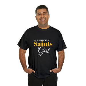 New Orleans Saints Girl Unisex Heavy Cotton Tee