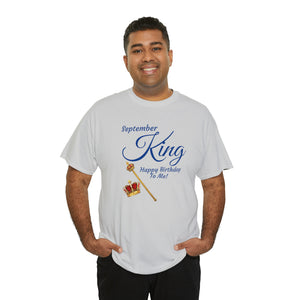 September King Unisex Heavy Cotton Tee