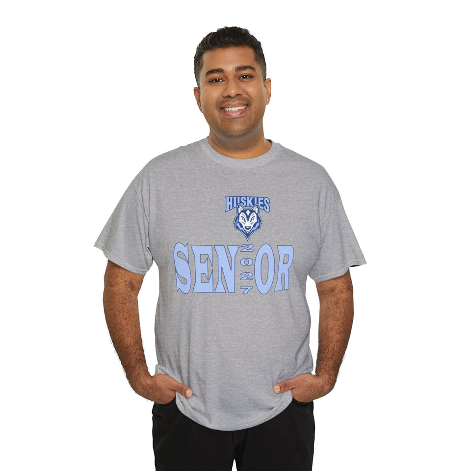 Hunter Huss HS Senior 2027 Unisex Heavy Cotton Tee
