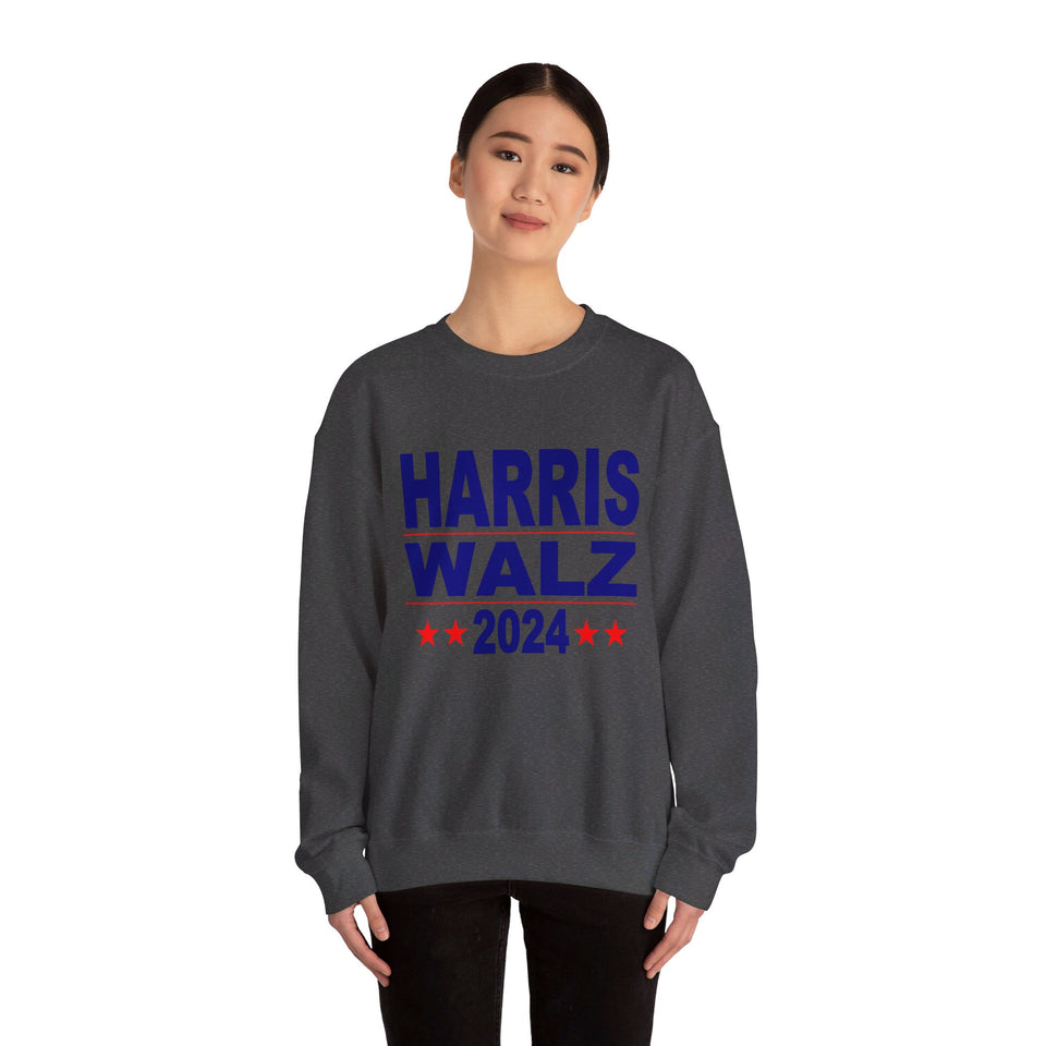 Harris Walz 2024 Unisex Heavy Blend™ Crewneck Sweatshirt